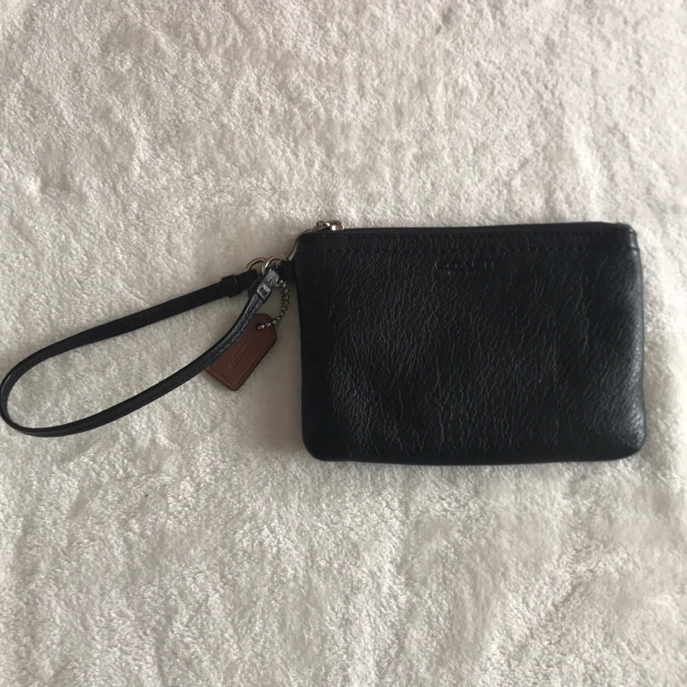 Black, Coach Wristlet